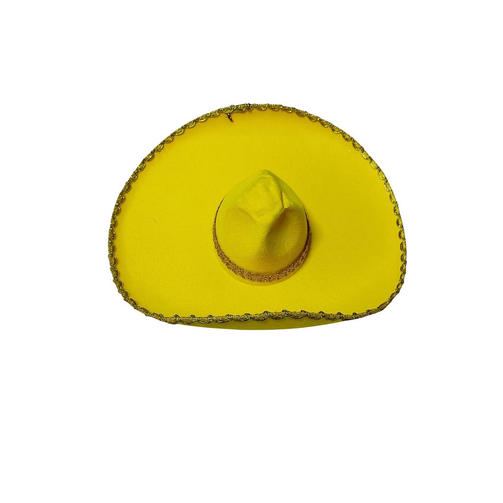Sombrero Feliz Año Nuevo Negro X 1 Und