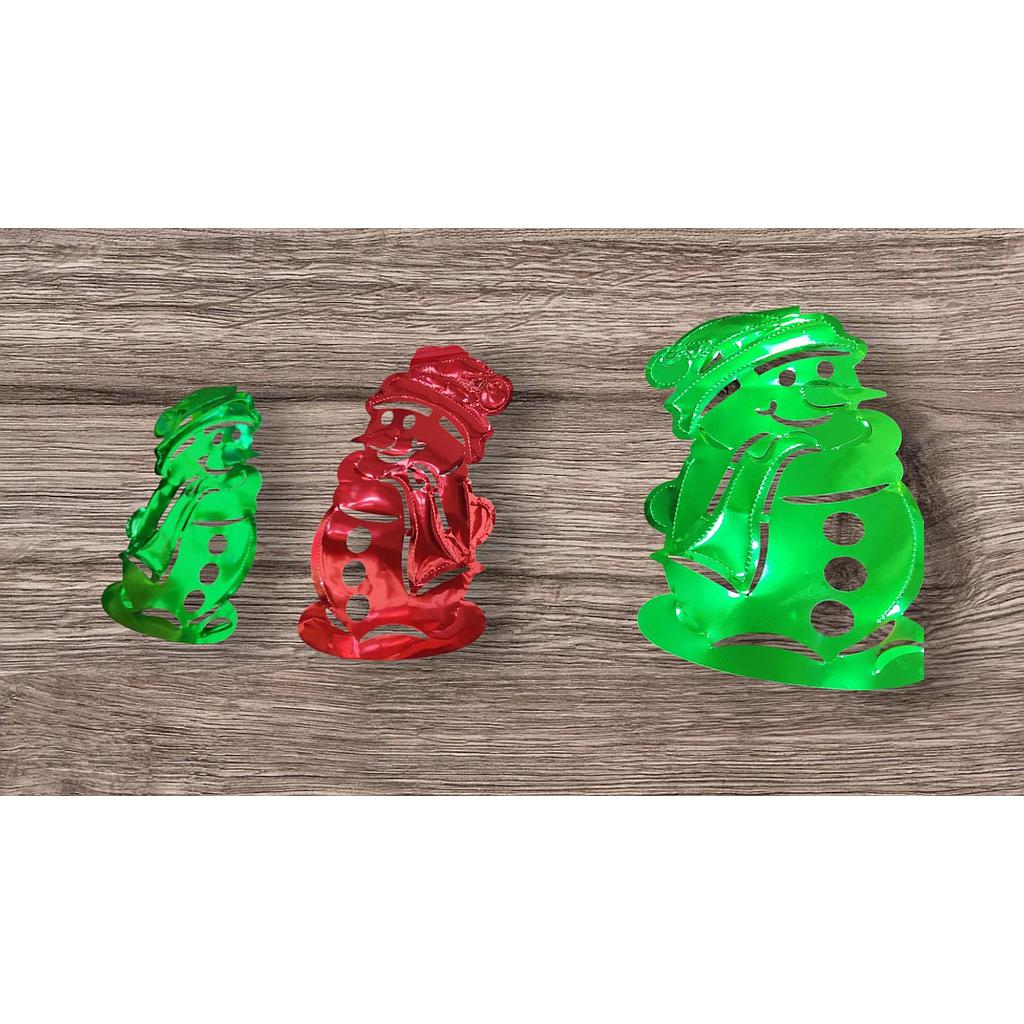 Banderin Metalico Navideño
