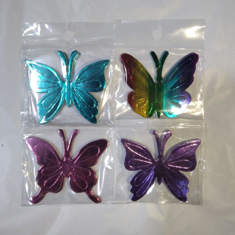 Mariposas/Coronas/ Estrellas/Abejas 5X5 CM