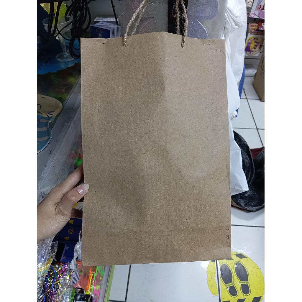 Bolsa Craft Con Asa De Soga X 1 Und 23.50Cm x 34.50Cm x 11Cm