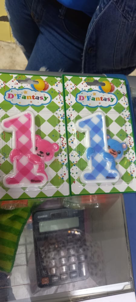 VELA D`FANTASY CORAZON X 4 und   (copiar)