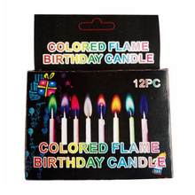 VELAS FLAMA MULTICOLOR