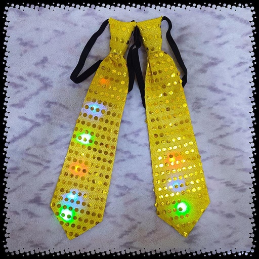 [CCL01] Corbatas Con Luces X 1 Und