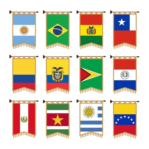 [#5-SI-003626] Banderin de Paises x1 Und
