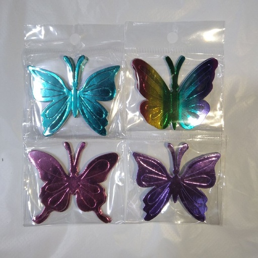 [MA-CO-001149] Mariposas/Coronas/ Estrellas/Abejas 5X5 CM
