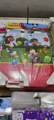[MCK-550] CAJA PARA SORPRESA SET X 10 UND MICKEY