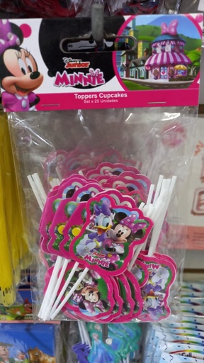 [MNN-840] TOPPERS SET X 25 UND MINNIE