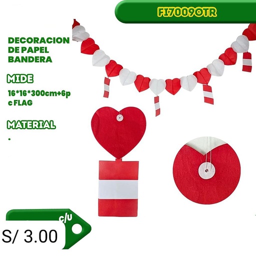 [FI7009OTR] Bandera Peru 9OTR