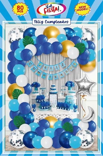 [AR-GL-001610] ARCO DE GLOBOS 43 PZAS (copiar)