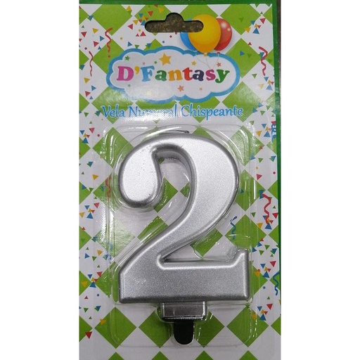 [p60] Vela Numero Fantasy Chispita