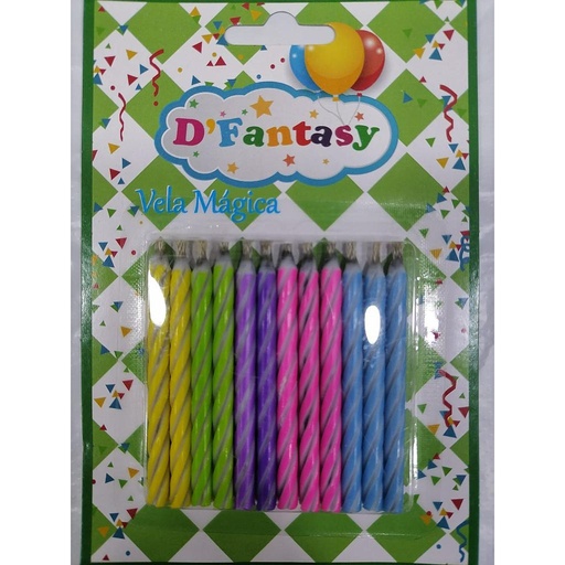 [VMCS] VELA MAGICA DE COLORES FANTASY X 12