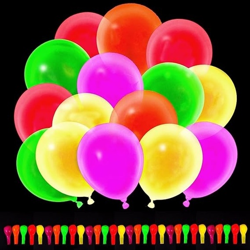Globos Latex Neon #12 x 100 Und